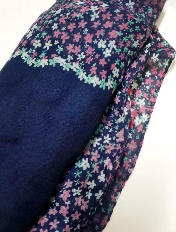 Navy blue scarf