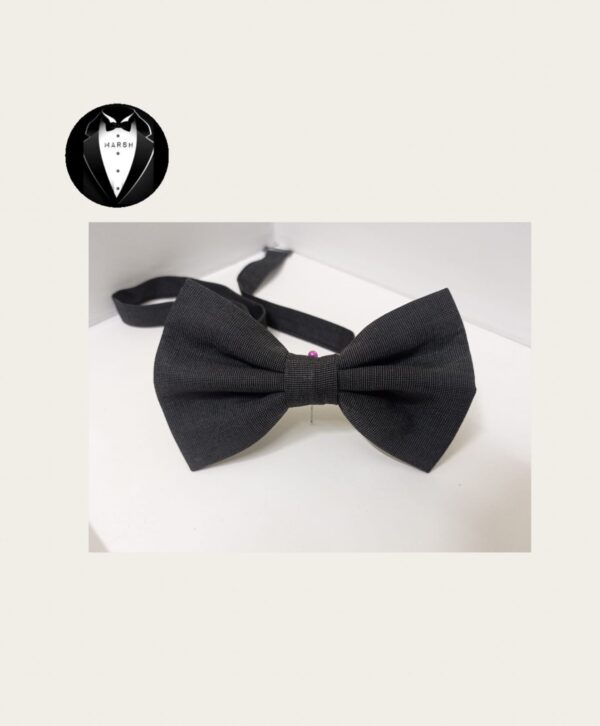 Grey casual Bowtie