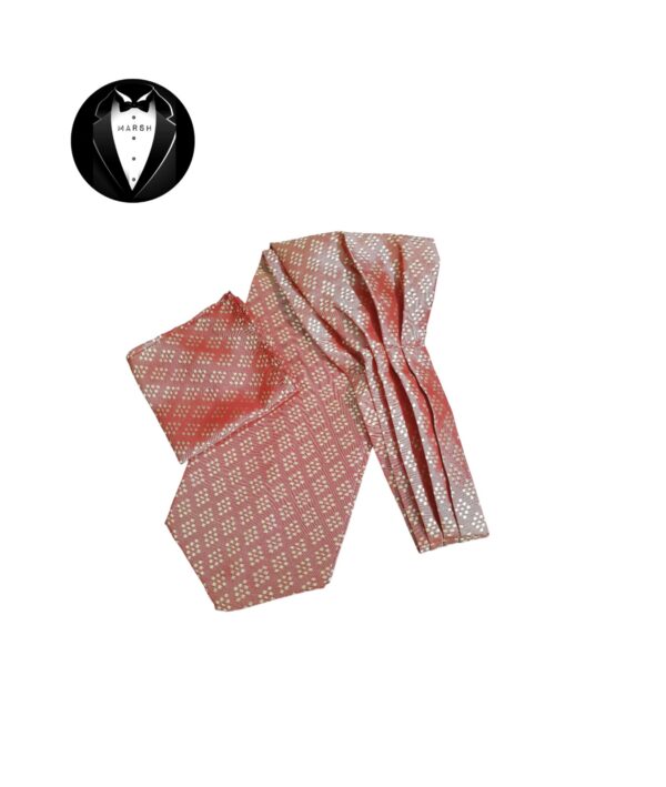 Open Ascot with matching Pocket Square Set