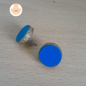 Solid Blue Earrings