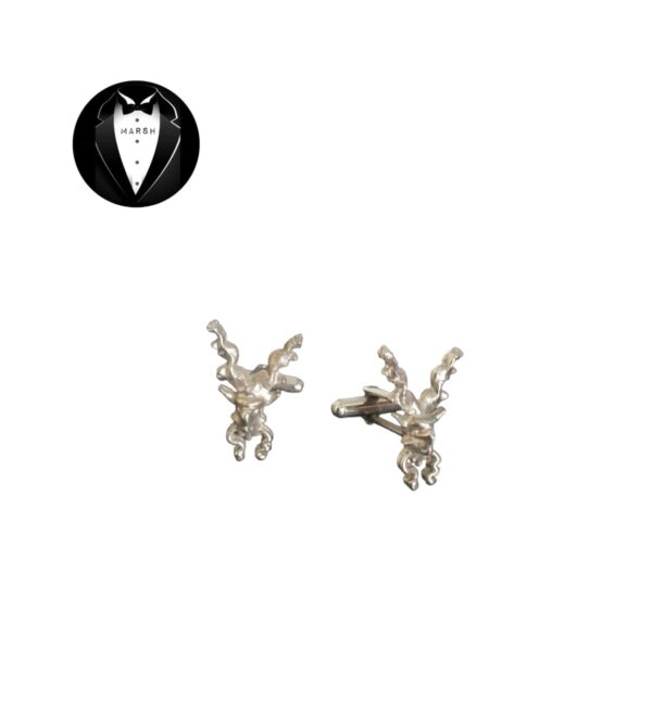 Silver Markhor Cufflinks