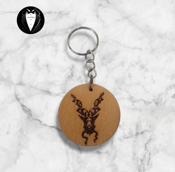 Markhor Wooden Keyring
