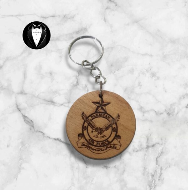 PAF Wooden Keyring