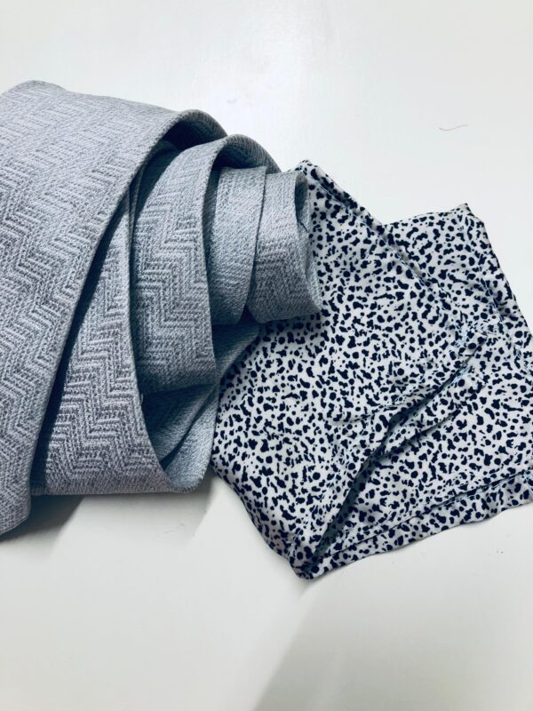 Sleek Grey Tie Set - Image 3