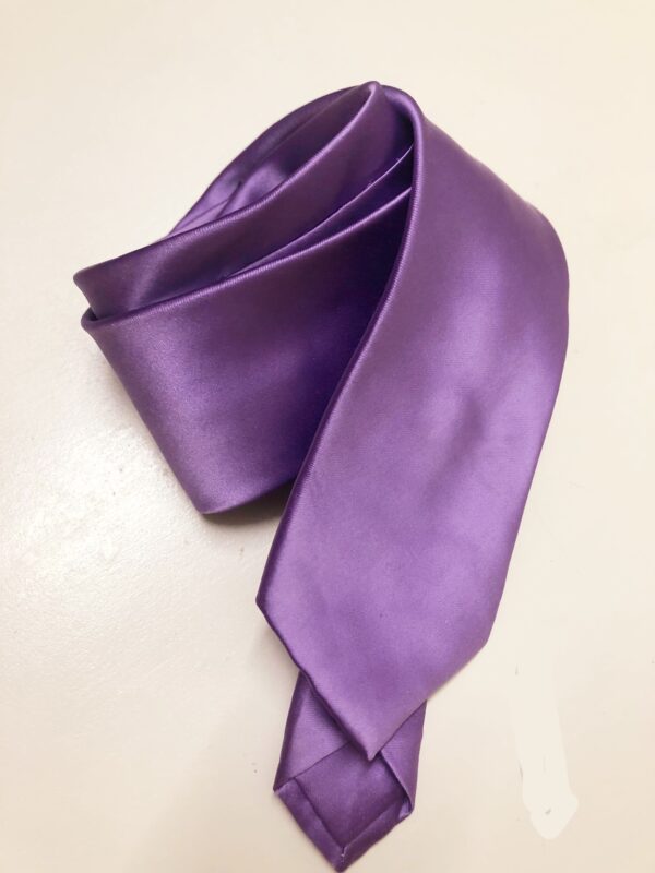 Lilac Solid Tie - Image 3