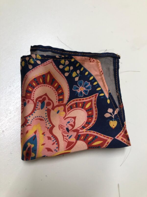 Foral Printed Silk Pocket Square (LUXE COLLECTION)