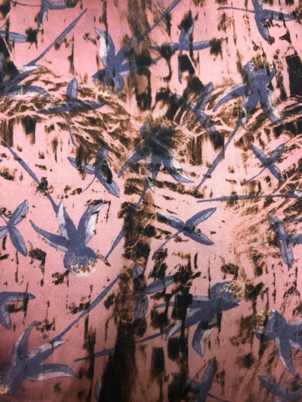 Printed Silk Pocket Square (LUXE COLLECTION) - Image 2