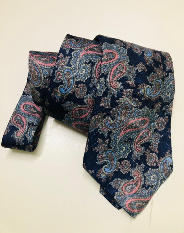 Blue Paisley Tie