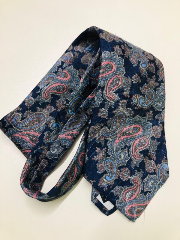 Blue Paisley Tie - Image 4