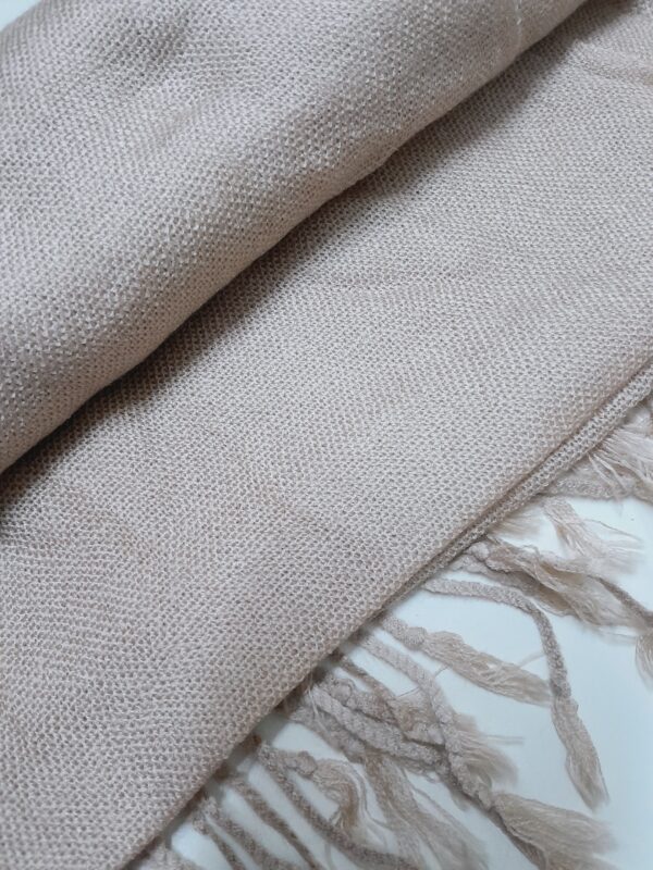 Nude Pashmina Scarf - Image 2