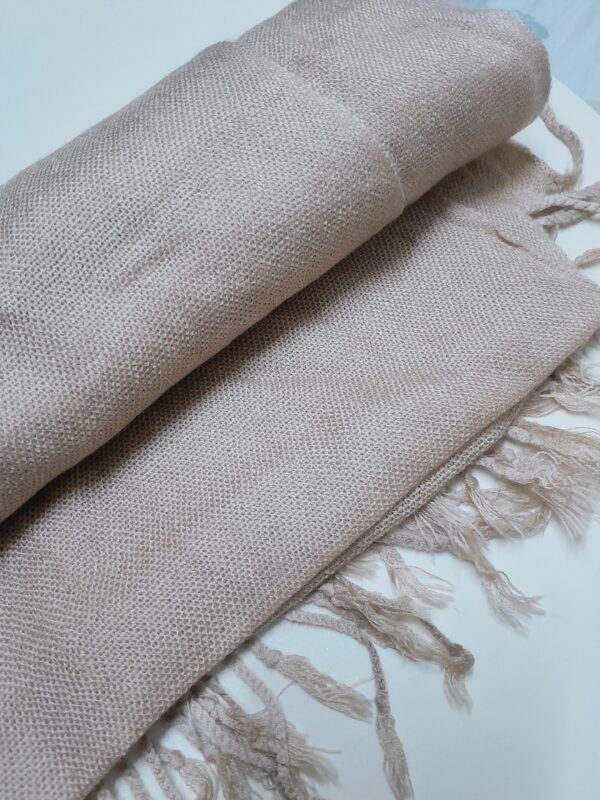 Nude Pashmina Scarf
