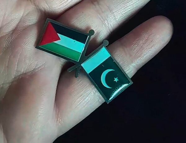 Palestine x Pakistan Flags