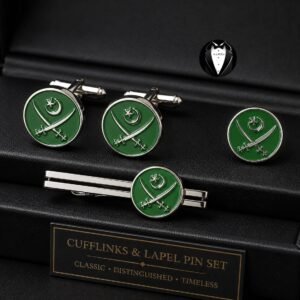 3D GHQ logo Cufflink Set