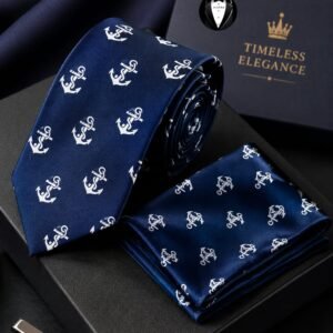 Navy Tie Set