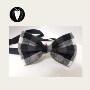 Checked Bow Tie