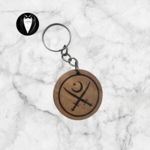 GHQ Wooden Keyring